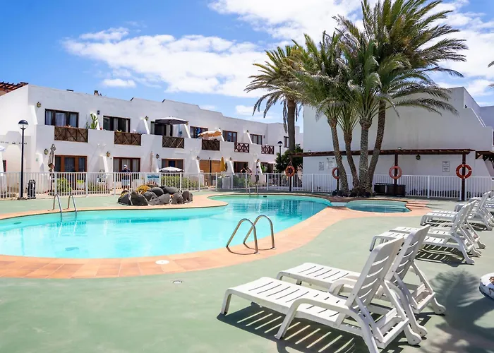 INEIKA- Precioso apartamento con terraza vista piscina * Corralejo